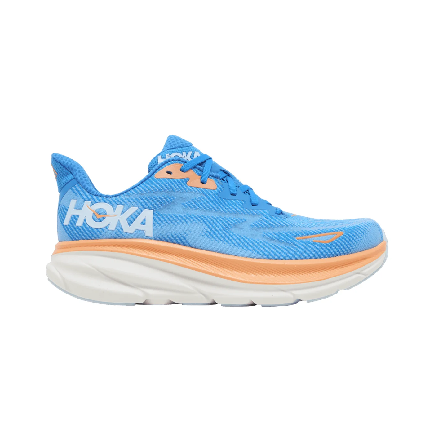 HOKA Clifton 9 - Blue / Orange
