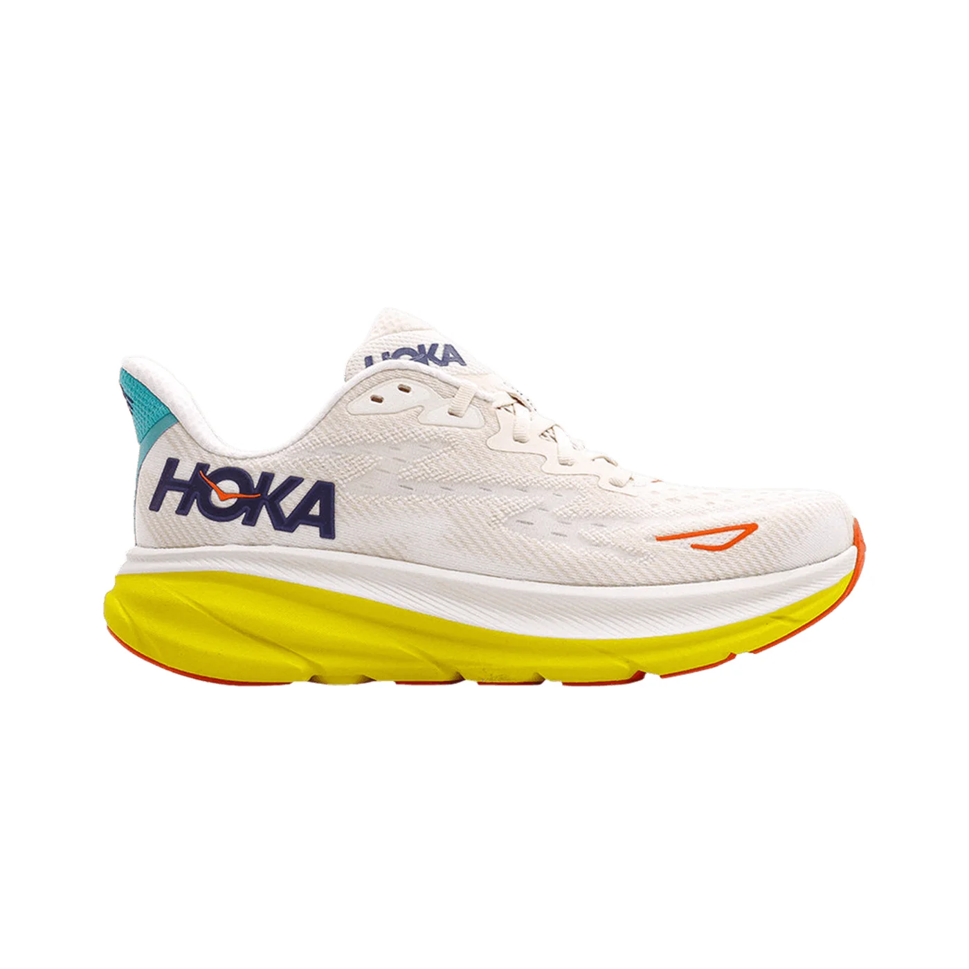 HOKA Clifton 9 - Yellow / Beige