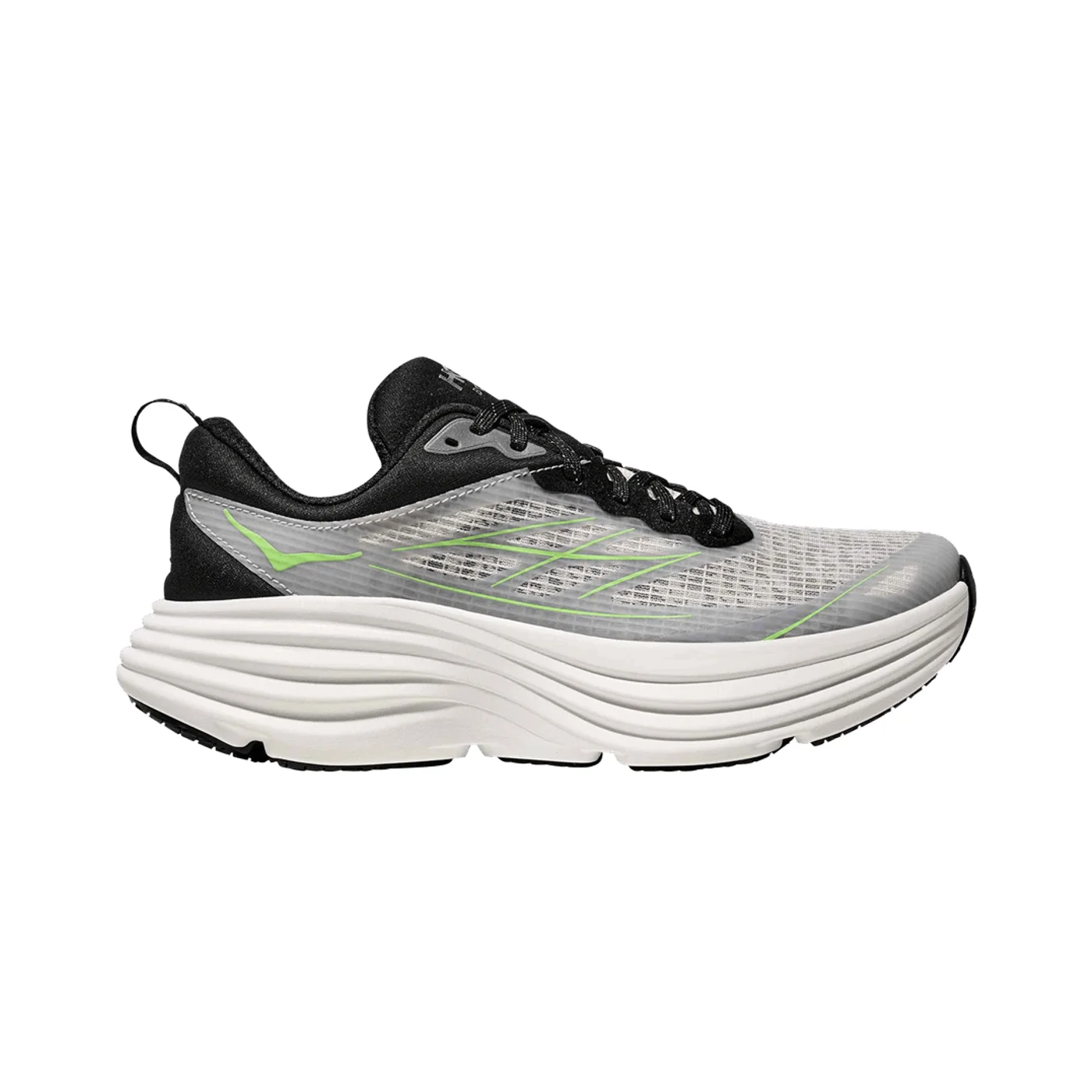 HOKA - Black / White / Green