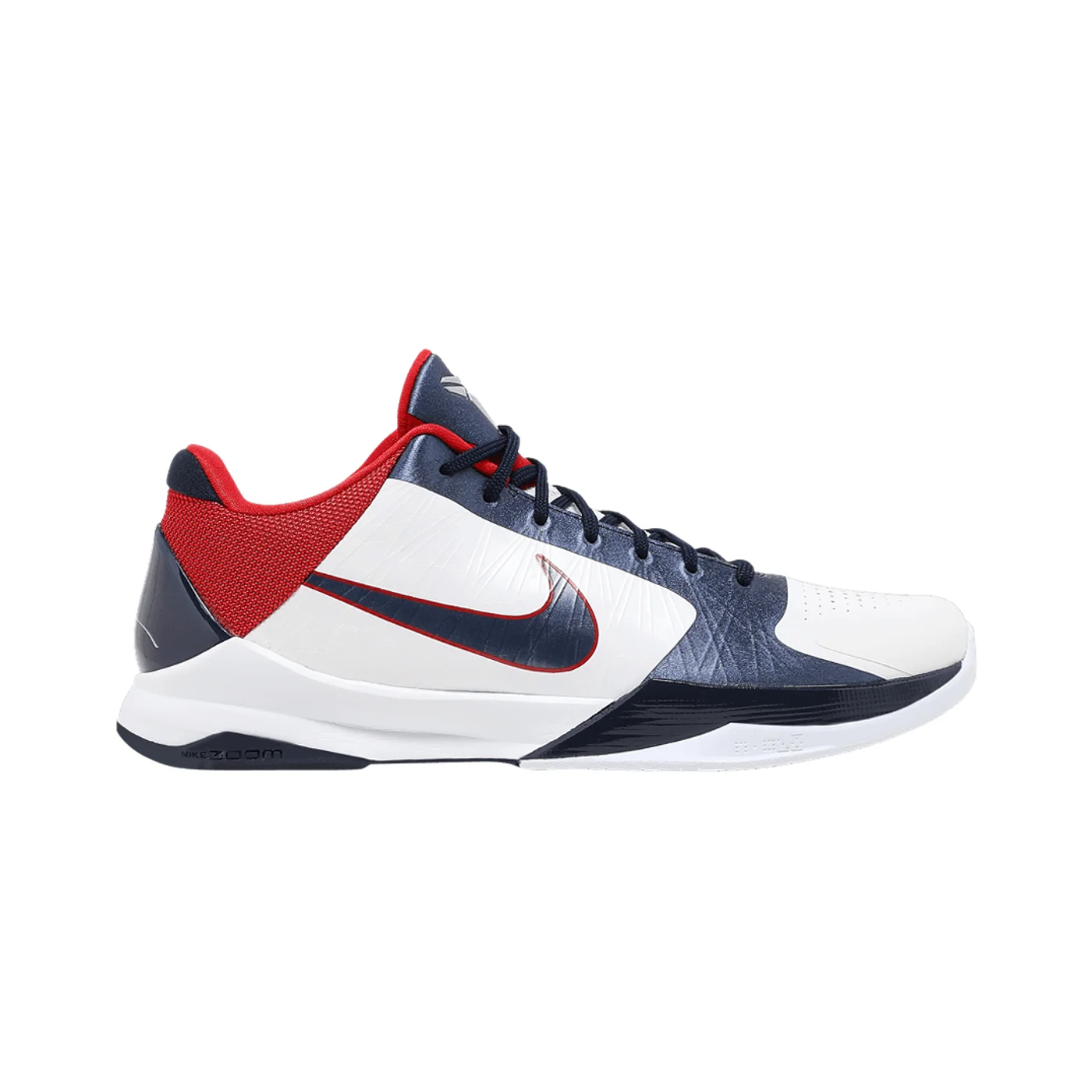 Nike Kobe Basketball Shoes - White / Blue
