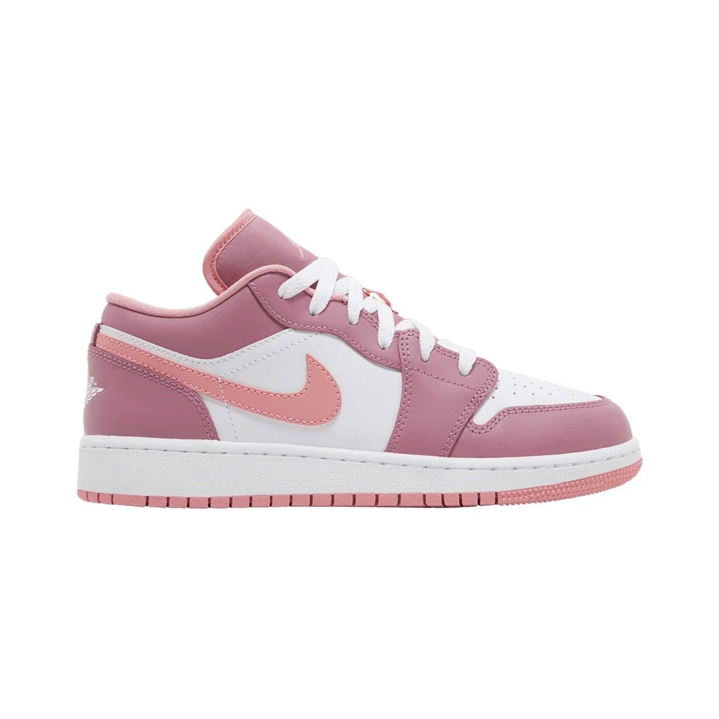 Air Jordan 1 Low - White / Pink