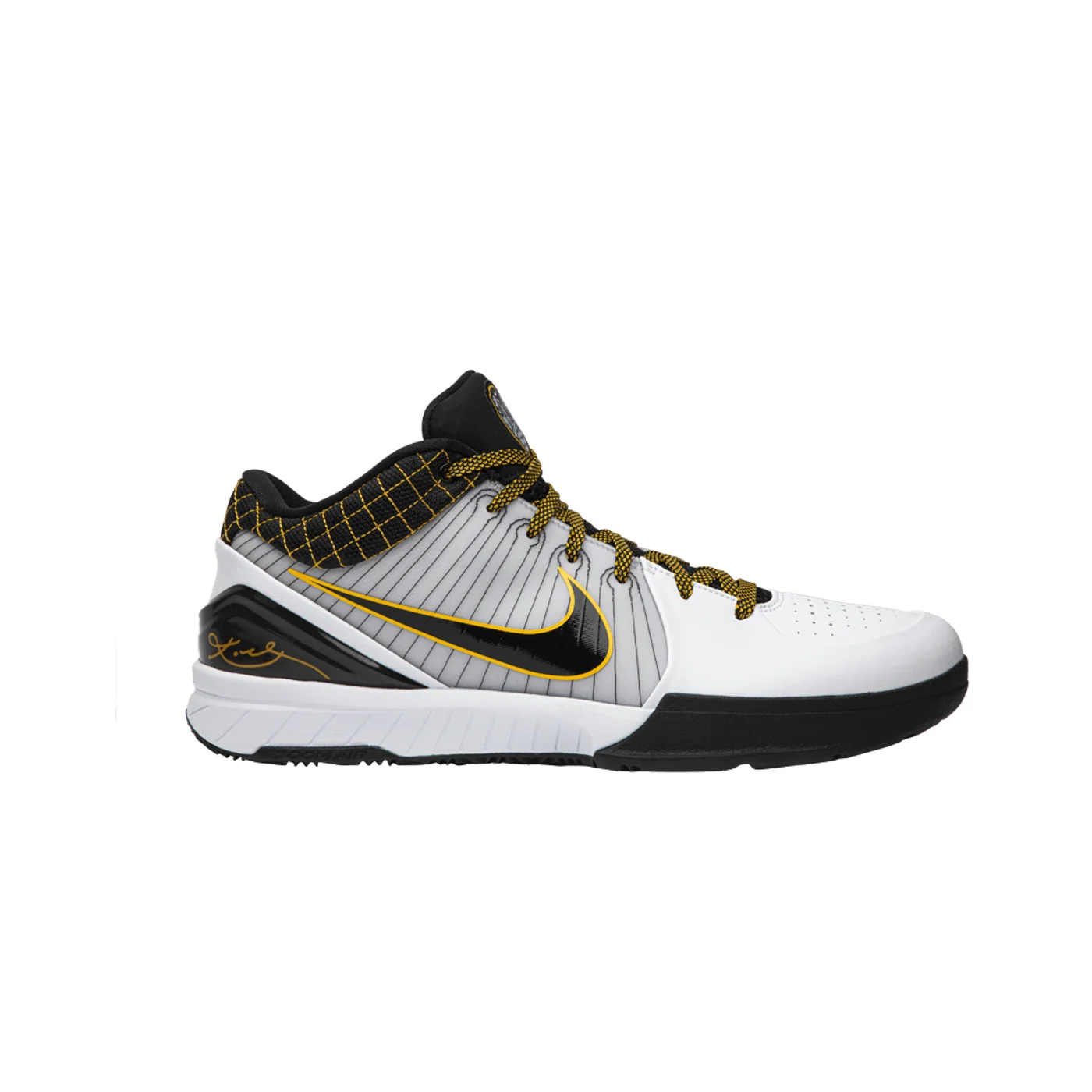 Nike Kobe Basketball Shoes - Black / White / Yellow