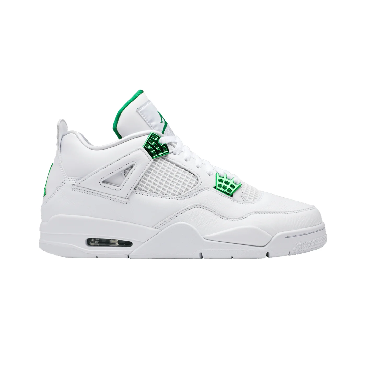 Air Jordan 4 - White / Green