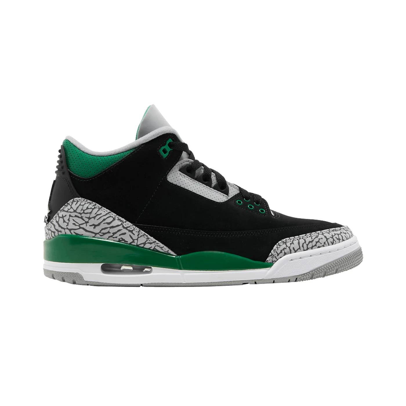 Air Jordan 3 - Black / Green