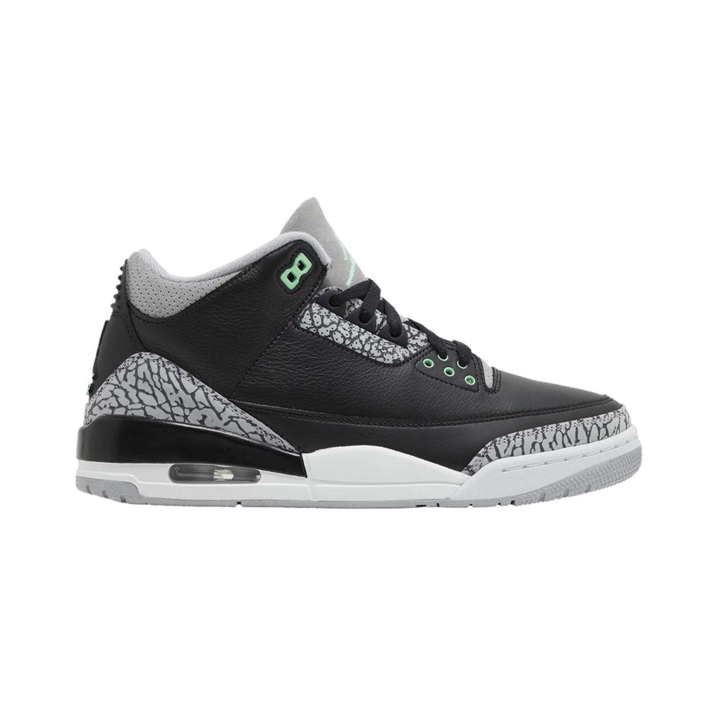 Air Jordan 3 - Black / Green