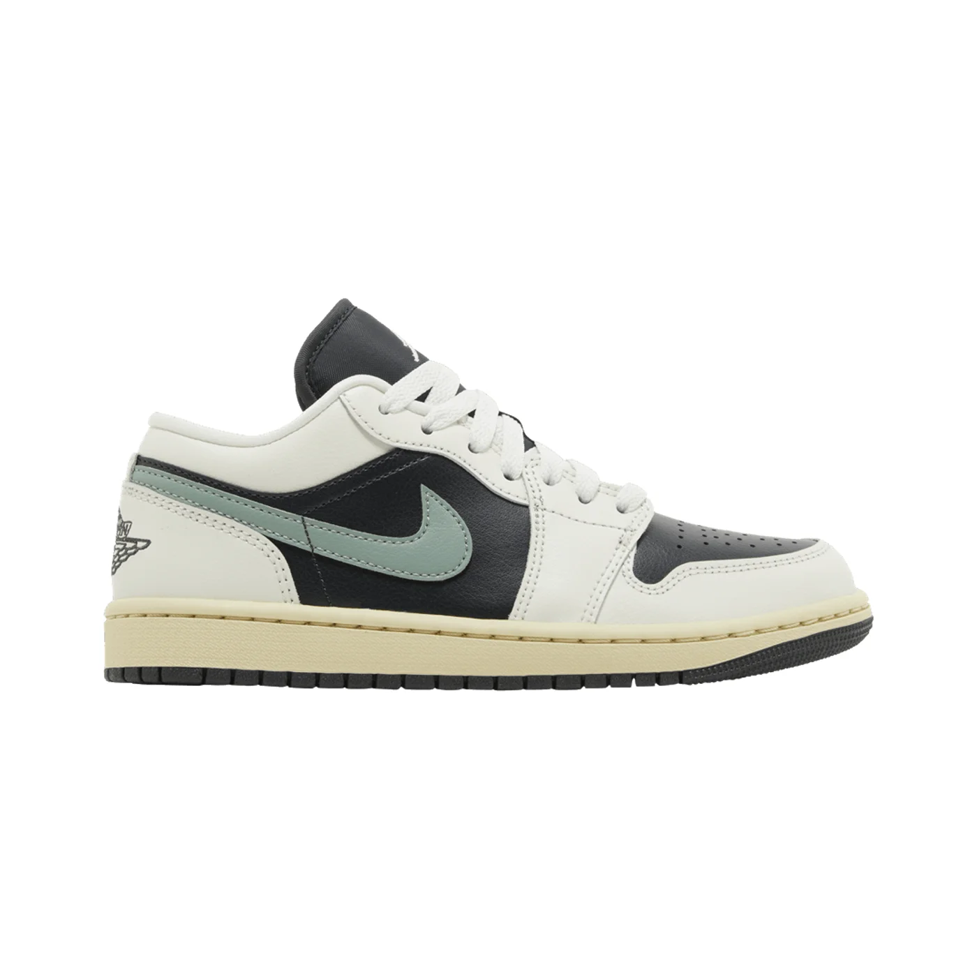 Air Jordan 1 Low - Black / Green