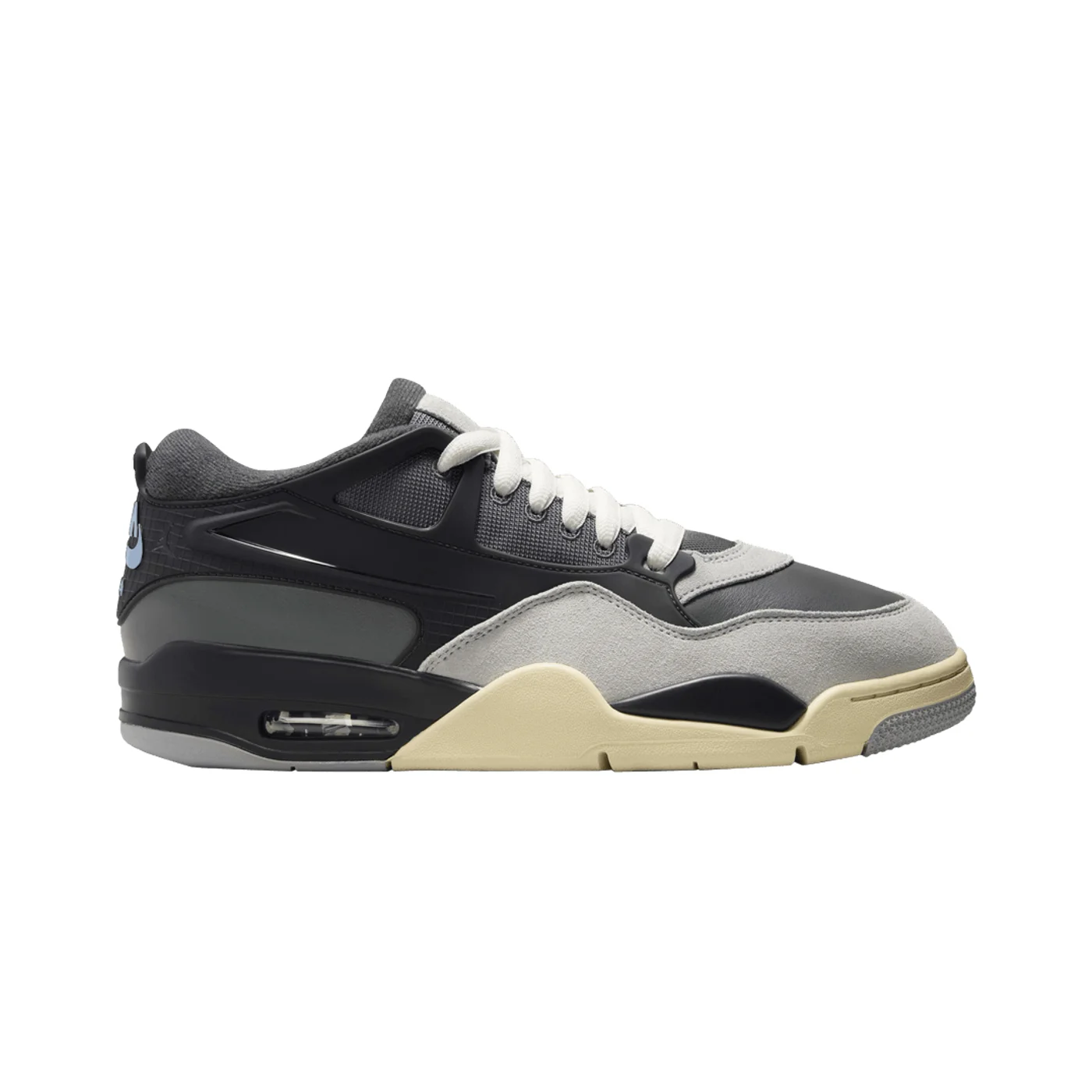 Air Jordan 4 Low - Black / Grey