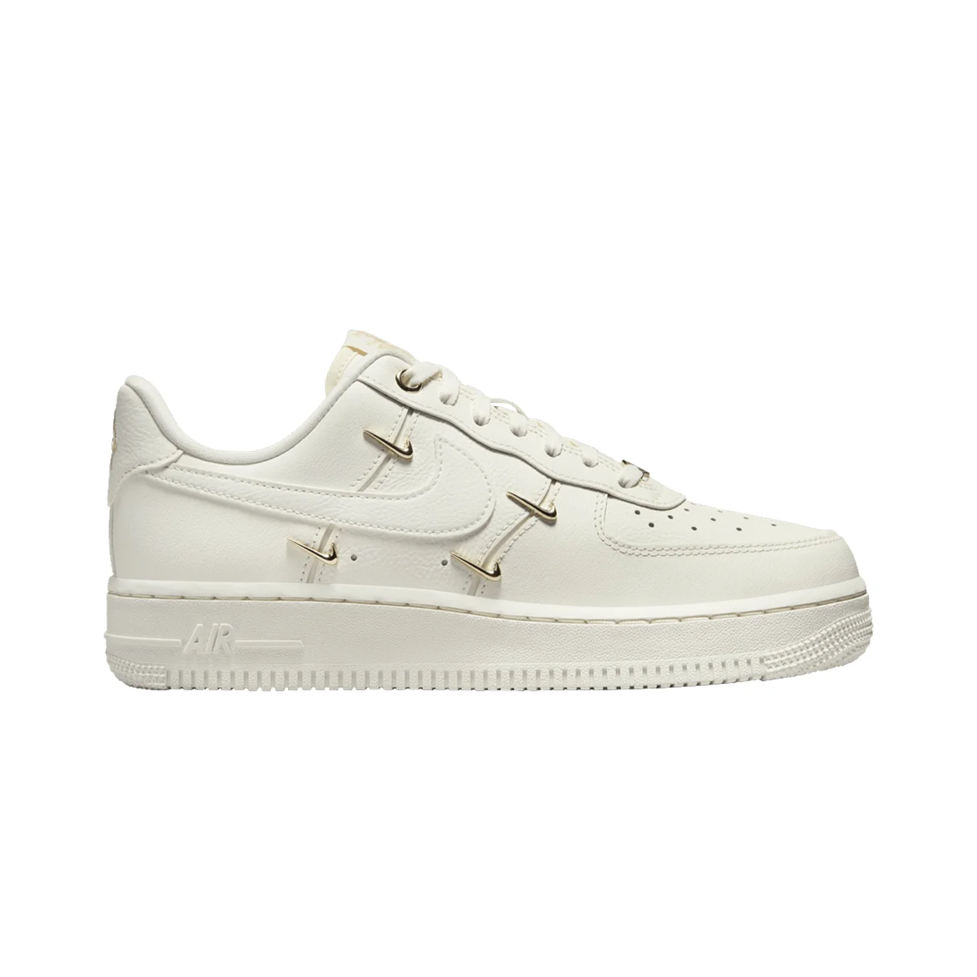 Nike Air Force 1 - White / Beige / Gold