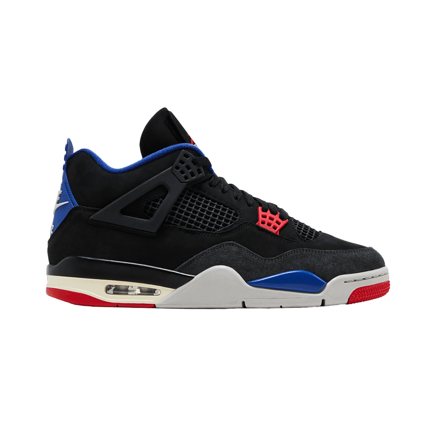 Air Jordan 4 - Black / Blue / Red
