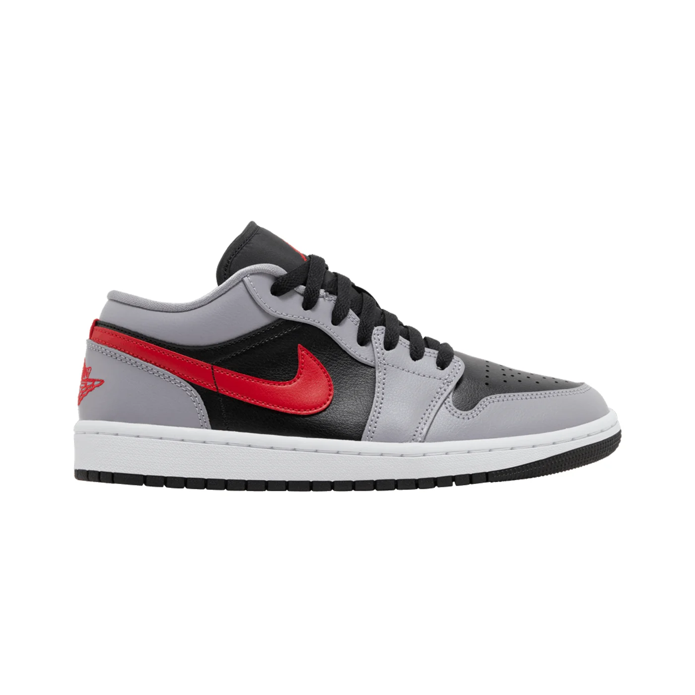 Air Jordan 1 Low - Grey / Red