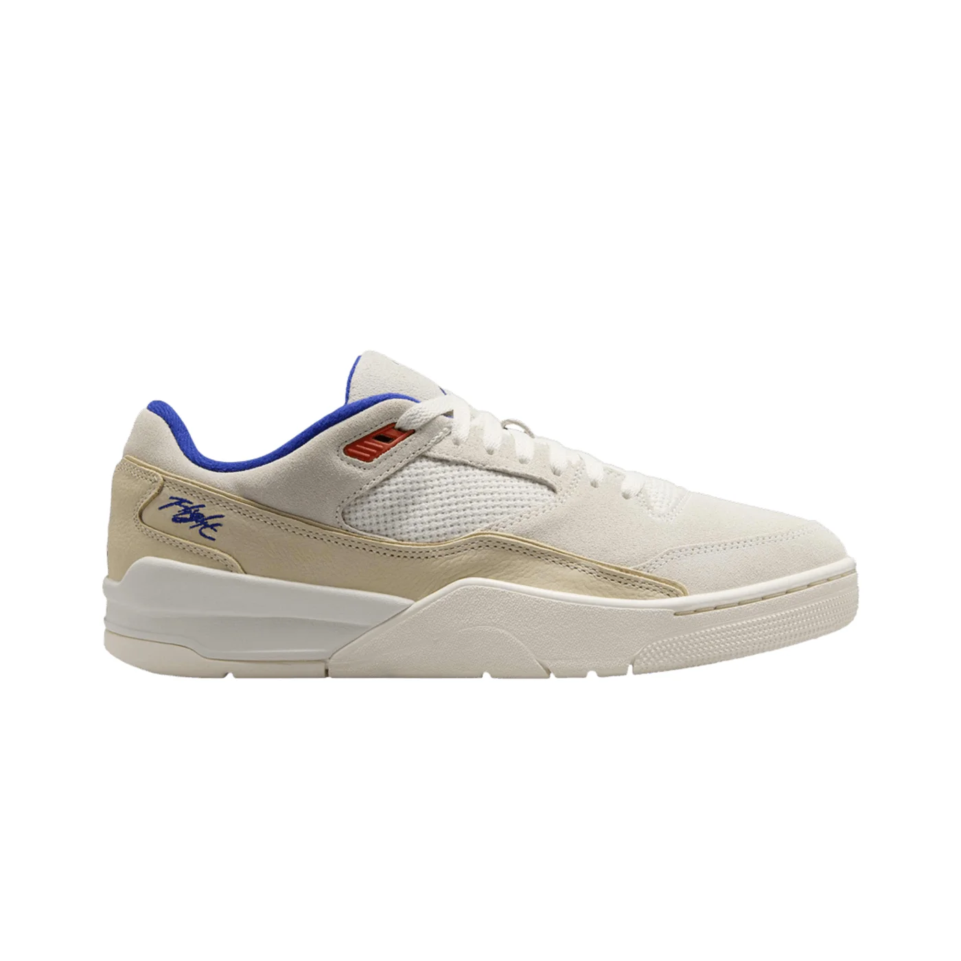 Jordan Flight Court - White / Brown