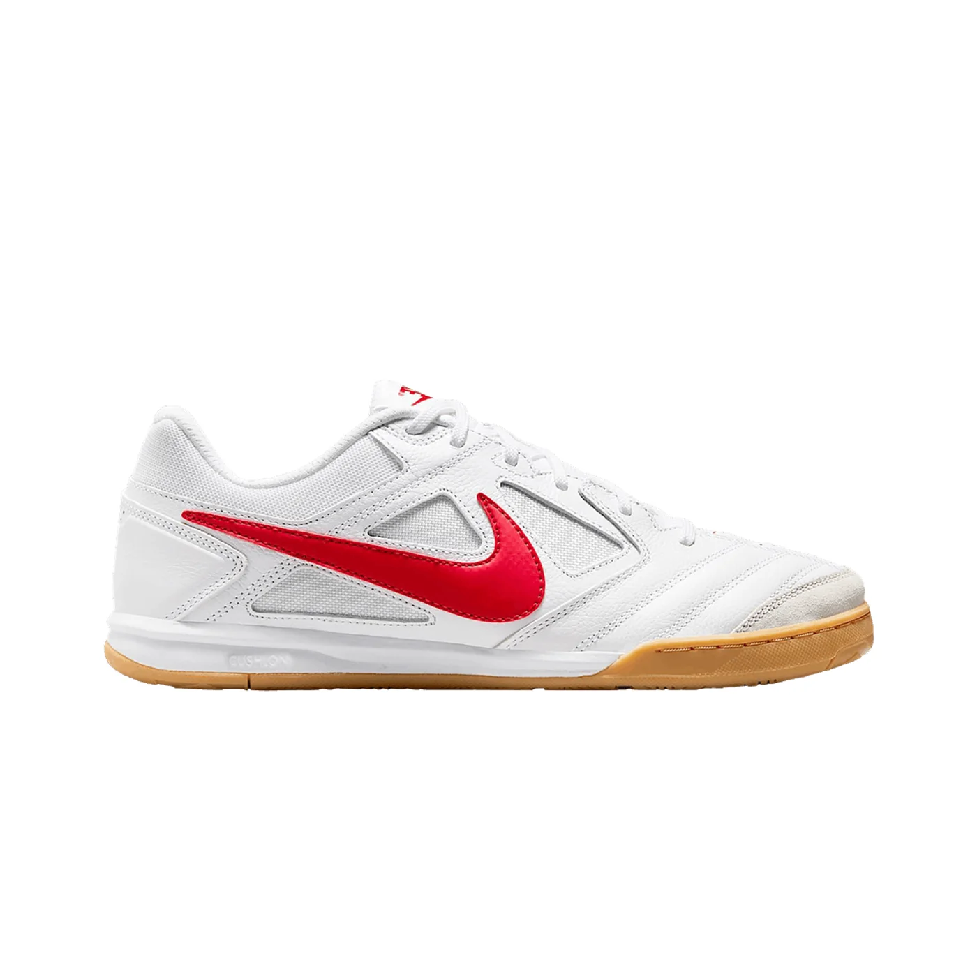 Nike Gato Football Shoes - White / Red