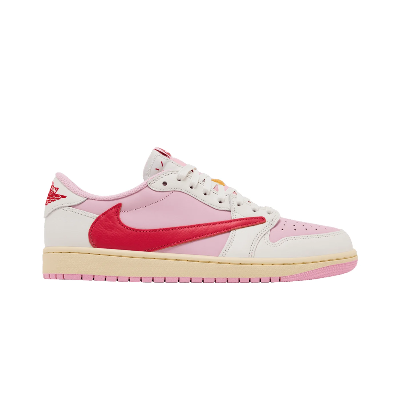 Air Jordan 1 Low - White / Pink