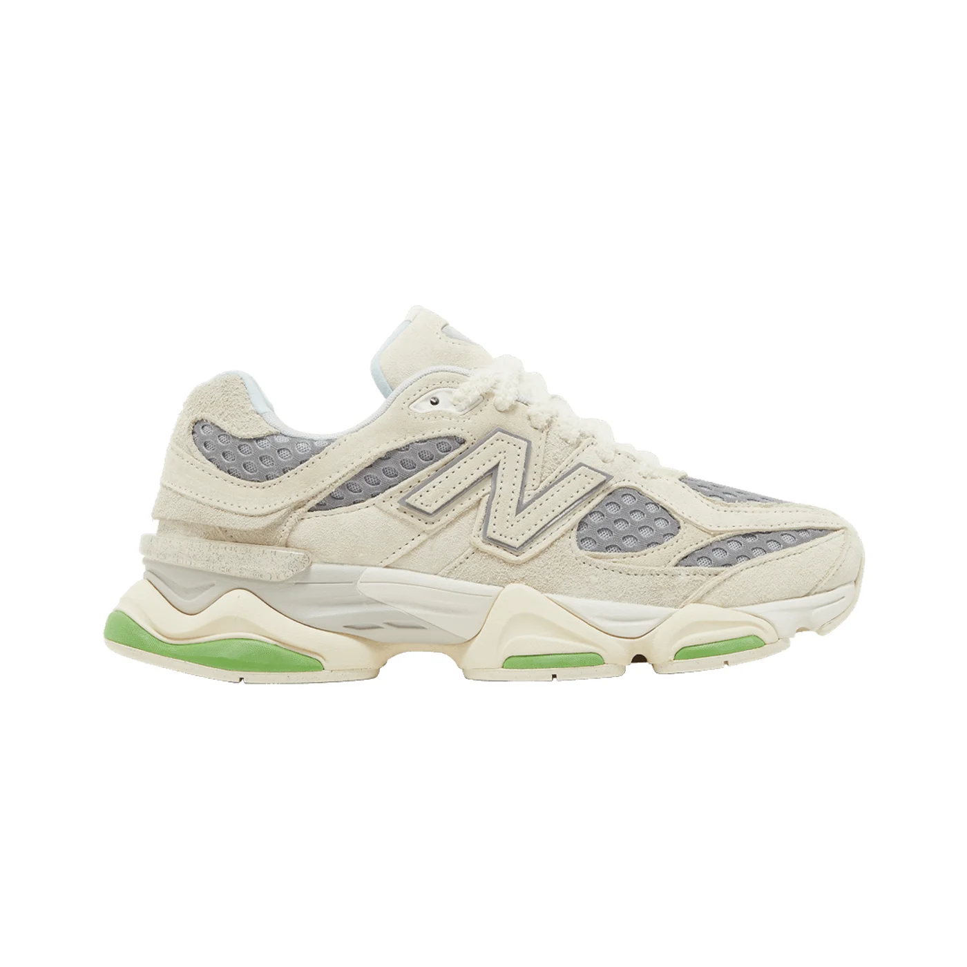 New Balance 9060 - Grey / Green / Yellow